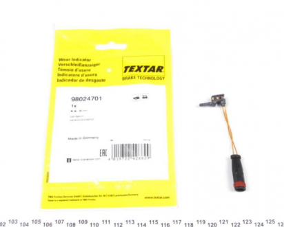 Датчик тормозных колодок TEXTAR 98024701 (фото 1)
