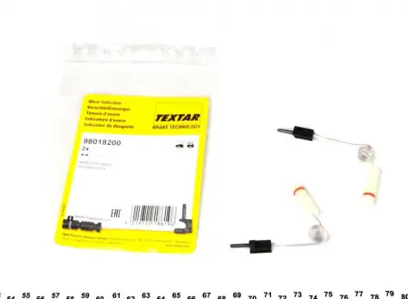 Датчик тормозных колодок TEXTAR 98018200