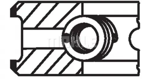 Комплект колец на поршень MAHLE MAHLE KNECHT 02223N1