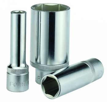 Головка торцевая глубокая 1/2 &quot;6гр, 17мм FORCE 5457717 (фото 1)