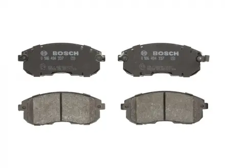 Тормозные колодки. дисковые BOSCH 0986494337