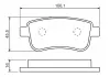 Тормозные колодки. дисковые BOSCH 0986494452 (фото 10)