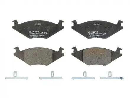 Гальмівні колодки. дискові BOSCH 0986468890
