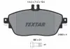 Тормозные колодки. к-кт. Textar 2486901