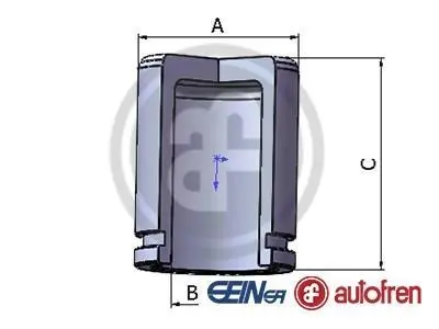 Поршень суппорта Seinsa AUTOFREN D0 25338