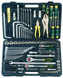 Набор инструмента 1/4 ", 3/8", 1/2 ", 142 предмета. FORCE 41421