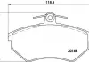 Гальмівні колодки дискові BREMBO P85 011 (фото 1)