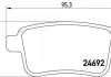 Тормозные колодки. к-кт. BREMBO P68 043