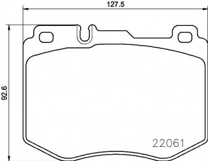 Тормозные колодки. к-кт. BREMBO P50 120