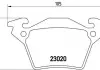 Тормозные колодки. к-кт. BREMBO P50 032 (фото 1)