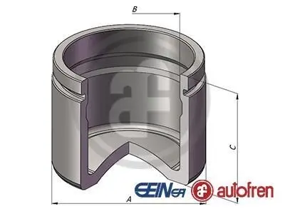 Поршень суппорта Seinsa AUTOFREN D0 25598
