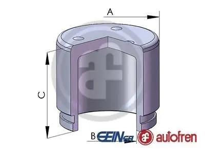 Поршень суппорта Seinsa AUTOFREN D0 25535