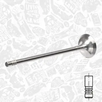 Выпускной клапан ET ENGINETEAM VE0135