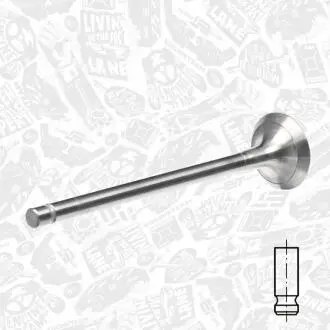 Выпускной клапан ET ENGINETEAM VE0105 (фото 1)