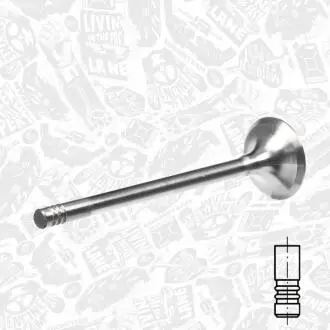 Выпускной клапан ET ENGINETEAM VE0094