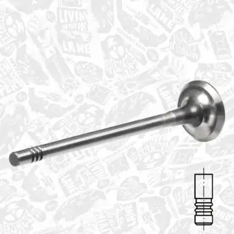 Выпускной клапан ET ENGINETEAM VE0071