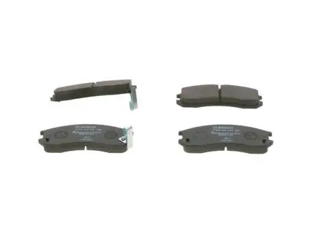 Гальмівні колодки, дискові BOSCH 0 986 493 790