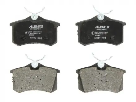 Тормозные колодки. дисковые ABE C2W002ABE