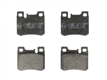 Фото 1 - тормозные колодки. дисковые ABE C2M002ABE Тормозные колодки. дисковые ABE C2M002ABE (фото 1)