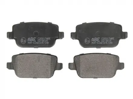 Тормозные колодки. дисковые ABE C2G017ABE