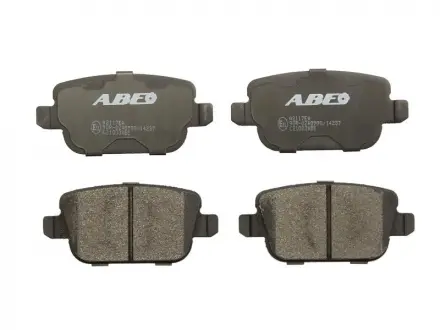 Тормозные колодки. дисковые ABE C2I003ABE