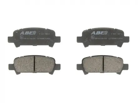 Тормозные колодки. дисковые ABE C27002ABE