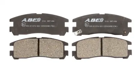 Тормозные колодки. дисковые ABE C25003ABE
