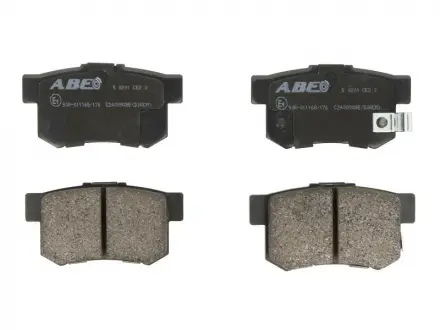 Тормозные колодки. дисковые ABE C24009ABE