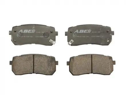 Тормозные колодки. дисковые ABE C20310ABE
