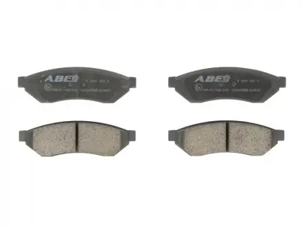 Тормозные колодки. дисковые ABE C20005ABE