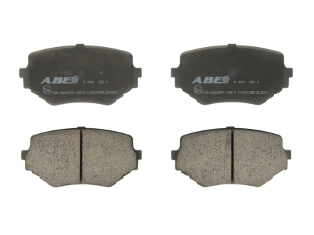Тормозные колодки. дисковые ABE C18001ABE (фото 1)