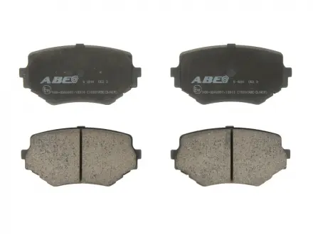Тормозные колодки. дисковые ABE C18001ABE