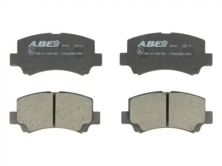 Тормозные колодки. дисковые ABE C18002ABE