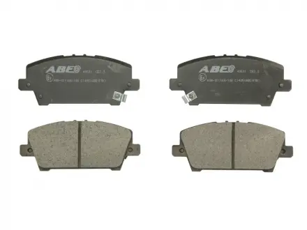 Тормозные колодки. дисковые ABE C14051ABE