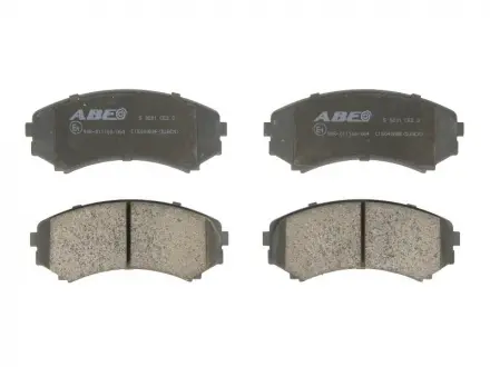 Тормозные колодки. дисковые ABE C15040ABE