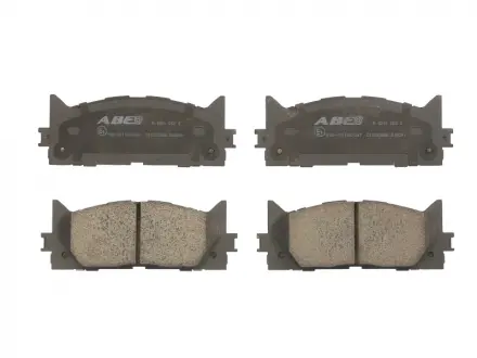 Тормозные колодки. дисковые ABE C12120ABE