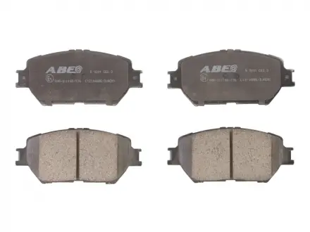 Тормозные колодки. дисковые ABE C12104ABE