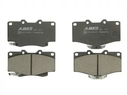 Тормозные колодки. дисковые ABE C12089ABE