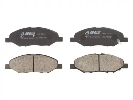 Тормозные колодки. дисковые ABE C11080ABE