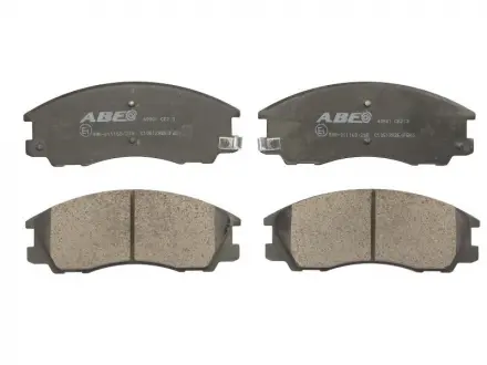 Тормозные колодки. дисковые ABE C10512ABE