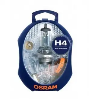 Комплект автоламп галогеновых OSRAM CLK H4 (фото 1)
