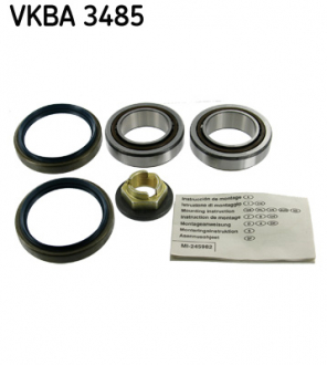 Подшипник колеса.комплект SKF VKBA3485