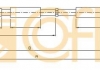 Трос стоянкового гальма Cofle 10.7634