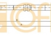 Трос стояночного тормоза COFLE 10.7393 (фото 1)
