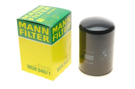 Паливний фільтр -Filter MANN WDK940/1