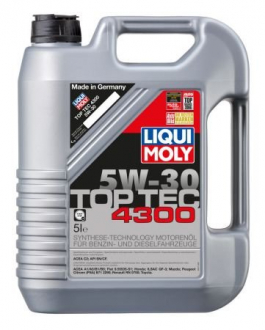 Масло моторне Top Tec 4300 5W-30 (5 л) LIQUI MOLY 8031 (фото 1)