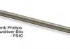 Насадка 1/4&quot; 150мм PH2 под шуруповерт Toptul FSIC0802 (фото 2)