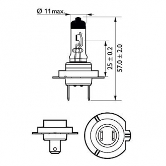 Автомобильная лампа PHILIPS 40593760