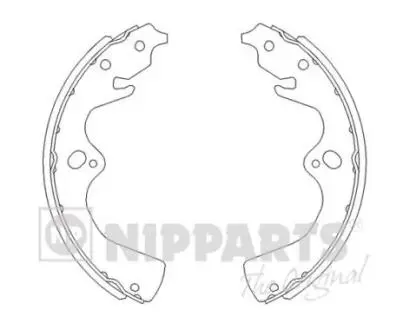 Тормозной колодка NIPPARTS J3500307 (фото 1)