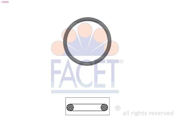 Прокладка термостата Facet FACET 7.9576 (фото 1)